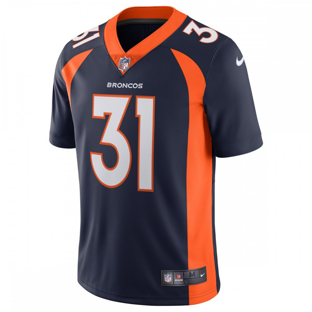 Justin Simmons Denver Broncos Nike Alternate Vapor Limited Jersey - Navy-Profan Arena
